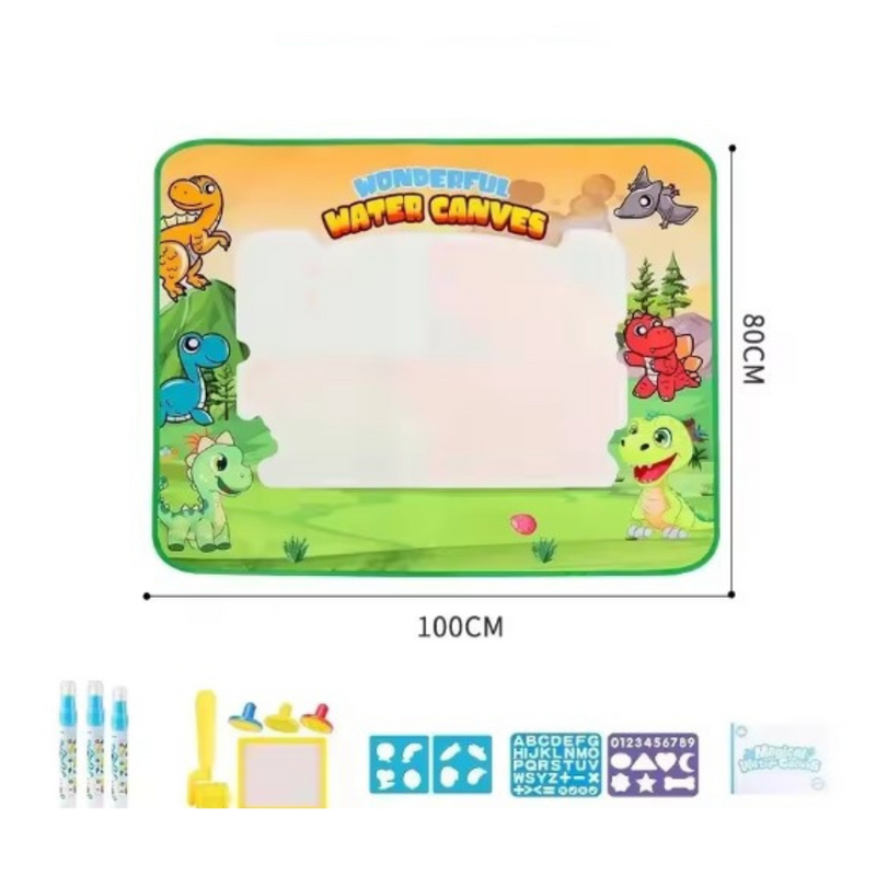 (FRETE GRÁTIS + 9 Brindes) Tapete Mágico aquático Extra Grande 100x80cm
