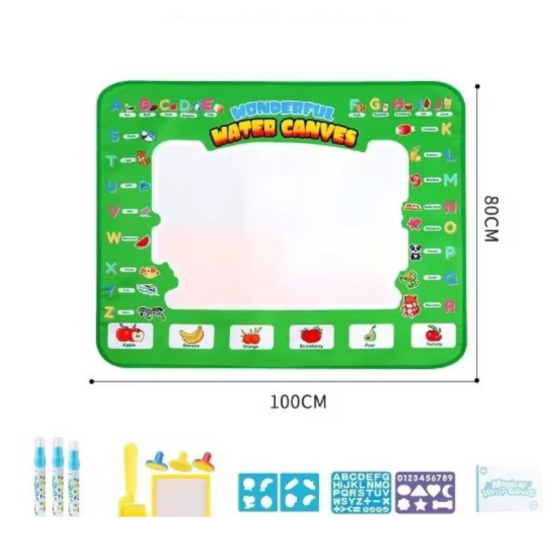(FRETE GRÁTIS + 9 Brindes) Tapete Mágico aquático Extra Grande 100x80cm