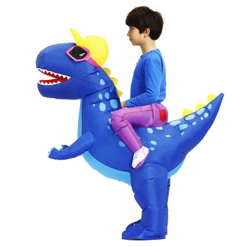 Fantasia inflável infantil de dinossauro, anime Purim, Halloween