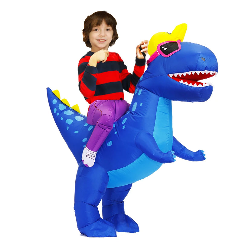 Fantasia inflável infantil de dinossauro, anime Purim, Halloween
