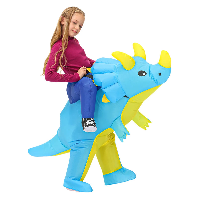 Fantasia inflável infantil de dinossauro, anime Purim, Halloween