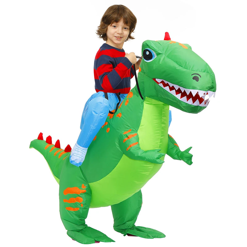 Fantasia inflável infantil de dinossauro, anime Purim, Halloween