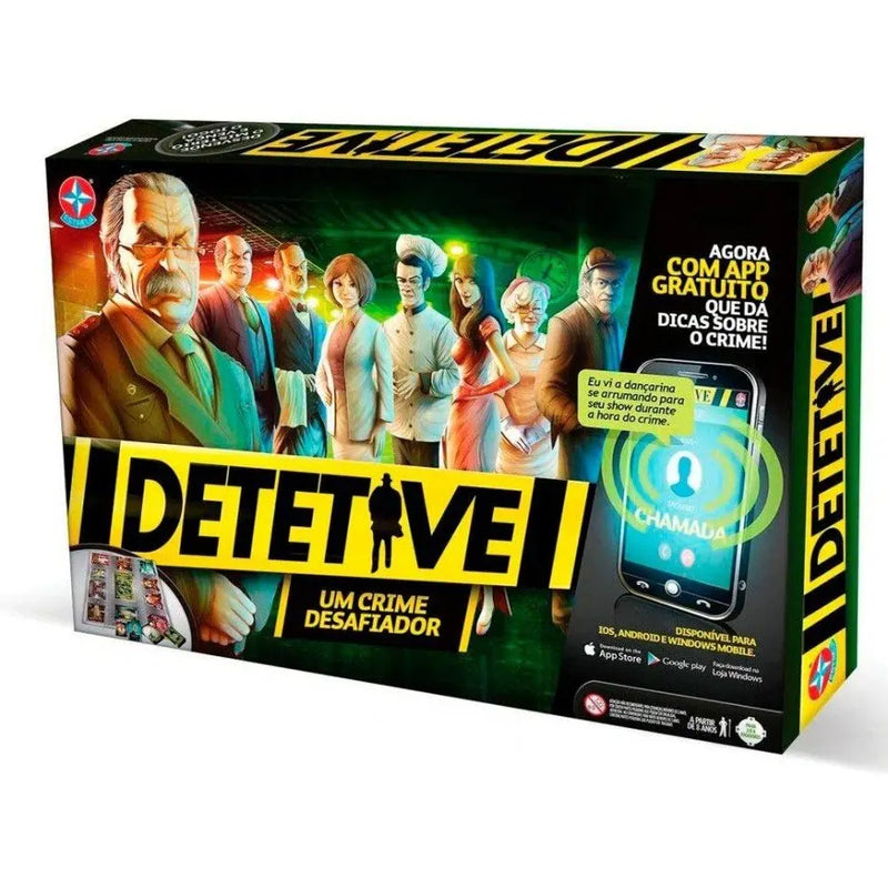 Jogo de detetive com aplicativo para celular - Star