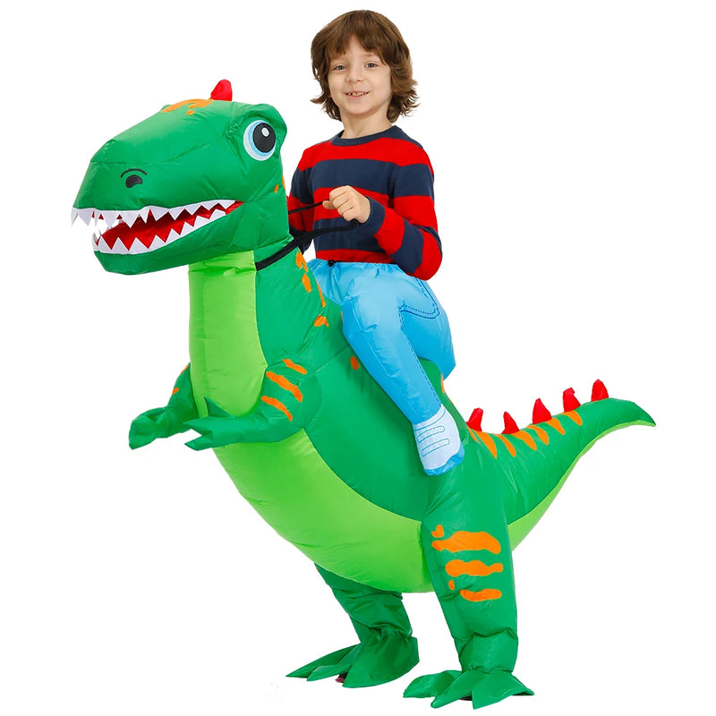 Fantasia inflável infantil de dinossauro, anime Purim, Halloween