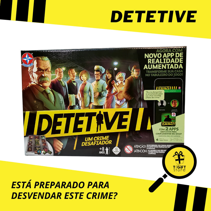 Jogo de detetive com aplicativo para celular - Star