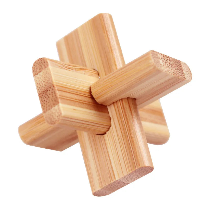 Quebra-cabeça de QI, brinquedo educacional para crianças, jogo de quebra-cabeça 3D