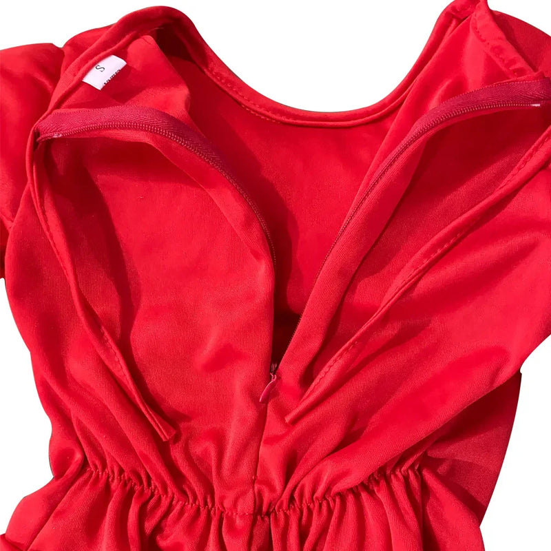 Conjunto de super-heróis de Halloween, fantasia de músculo flash
