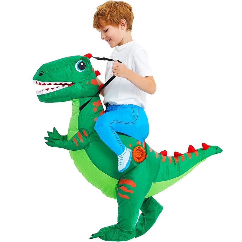 Fantasia inflável infantil de dinossauro, anime Purim, Halloween