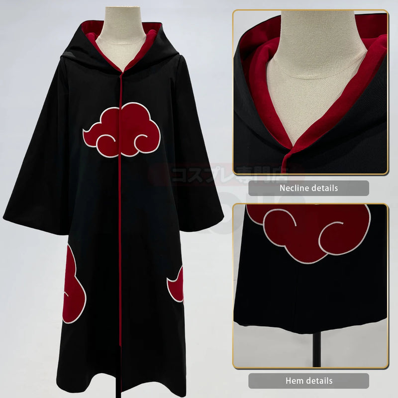 Fantasia de cosplay de anime Uchiha Itachi Uchiha Sasuke