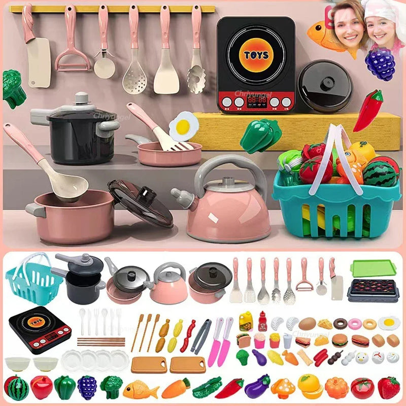Conjunto de brinquedos de cozinha