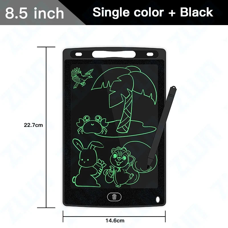 polegadas LCD prancheta de desenho tablet de escrita digital quadro negro