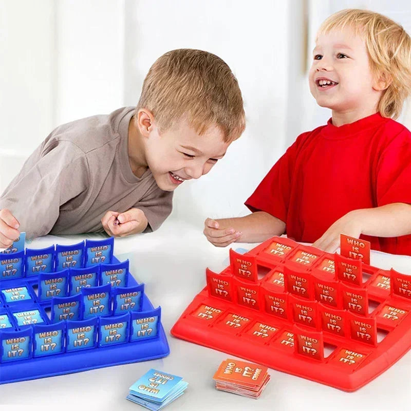Adivinhe quem eu sou jogo de tabuleiro interação pai-filho