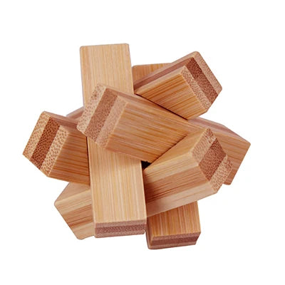 Quebra-cabeça de QI, brinquedo educacional para crianças, jogo de quebra-cabeça 3D