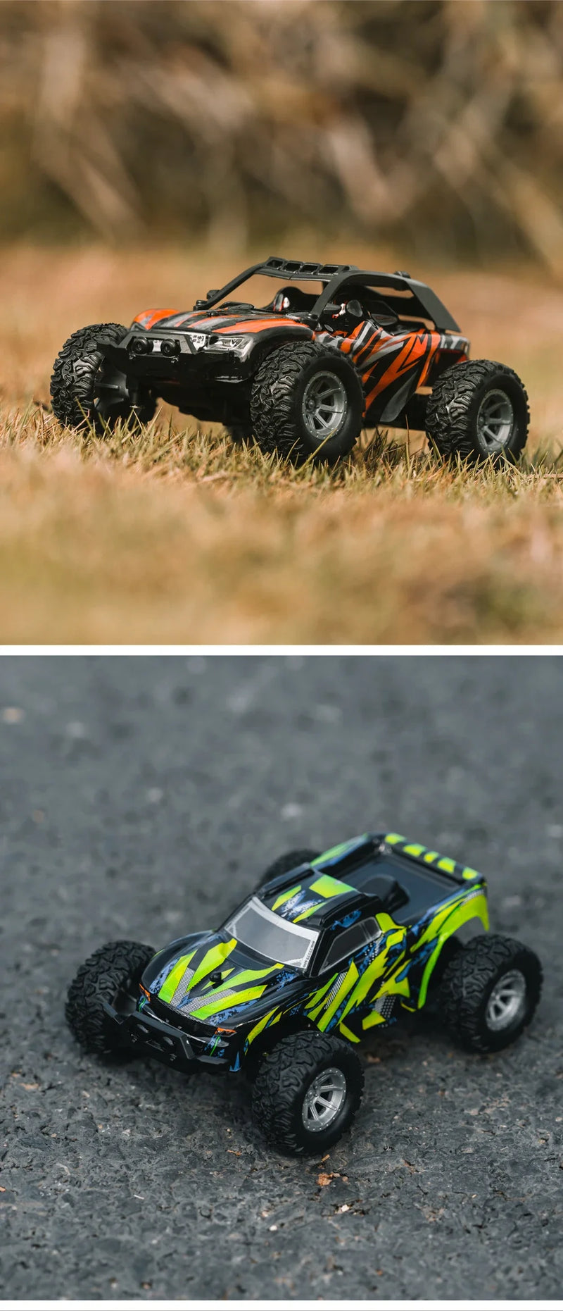 1:32 Carro de Controle Remoto 20Km/h Off-Road Alta Velocidade