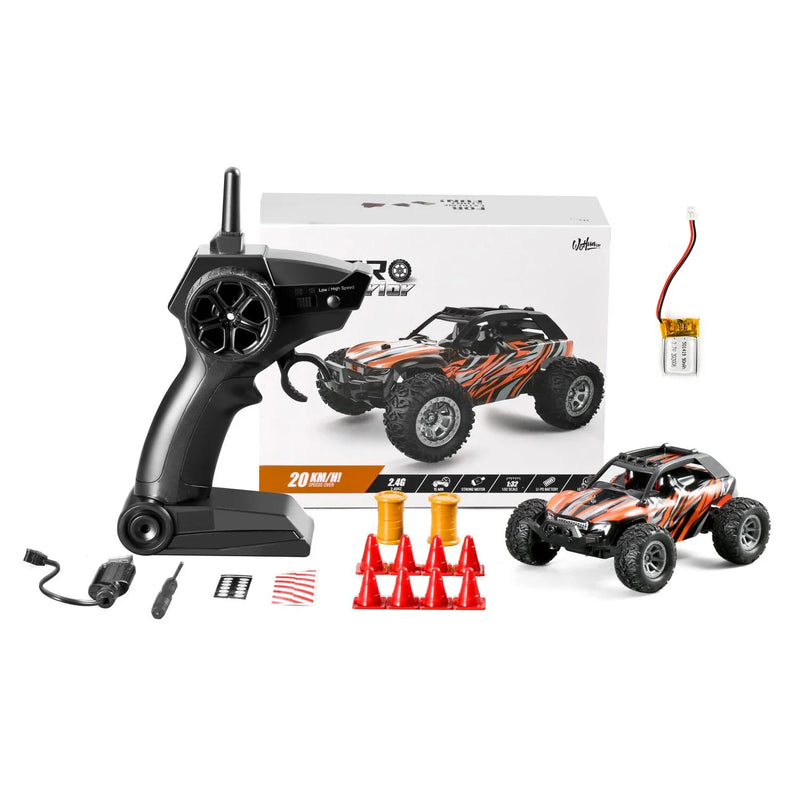 1:32 Carro de Controle Remoto 20Km/h Off-Road Alta Velocidade