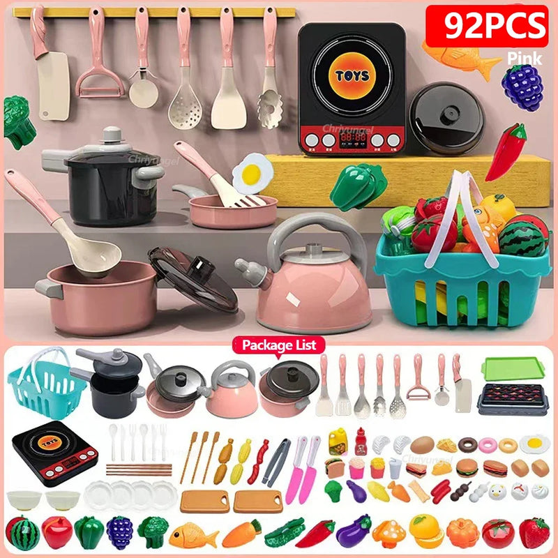 Conjunto de brinquedos de cozinha