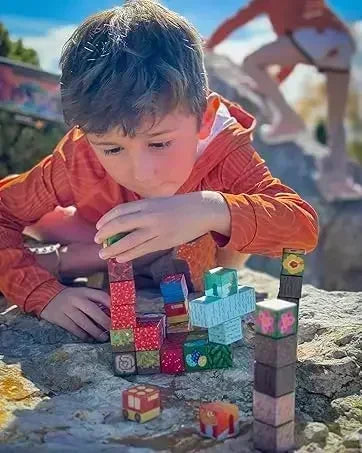 Mine World Magnetic Building Blocks Magnetic