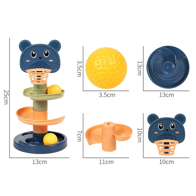 Brinquedo Montessori para Bebês Bola Rolante