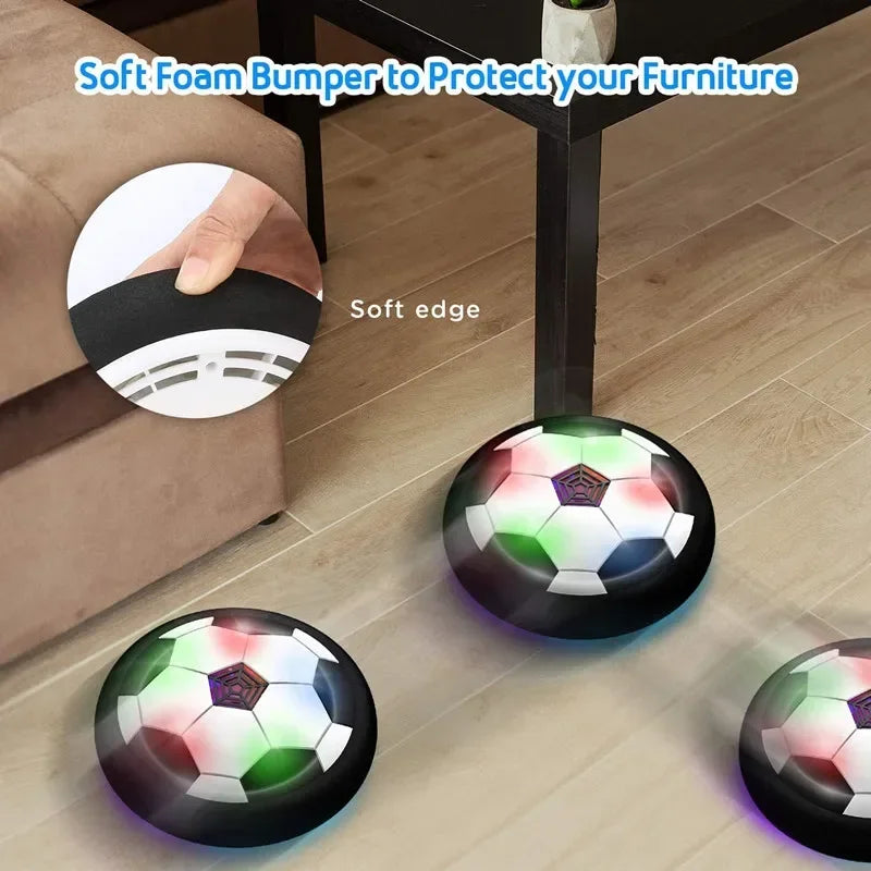 Bola de futebol flutuante elétrica