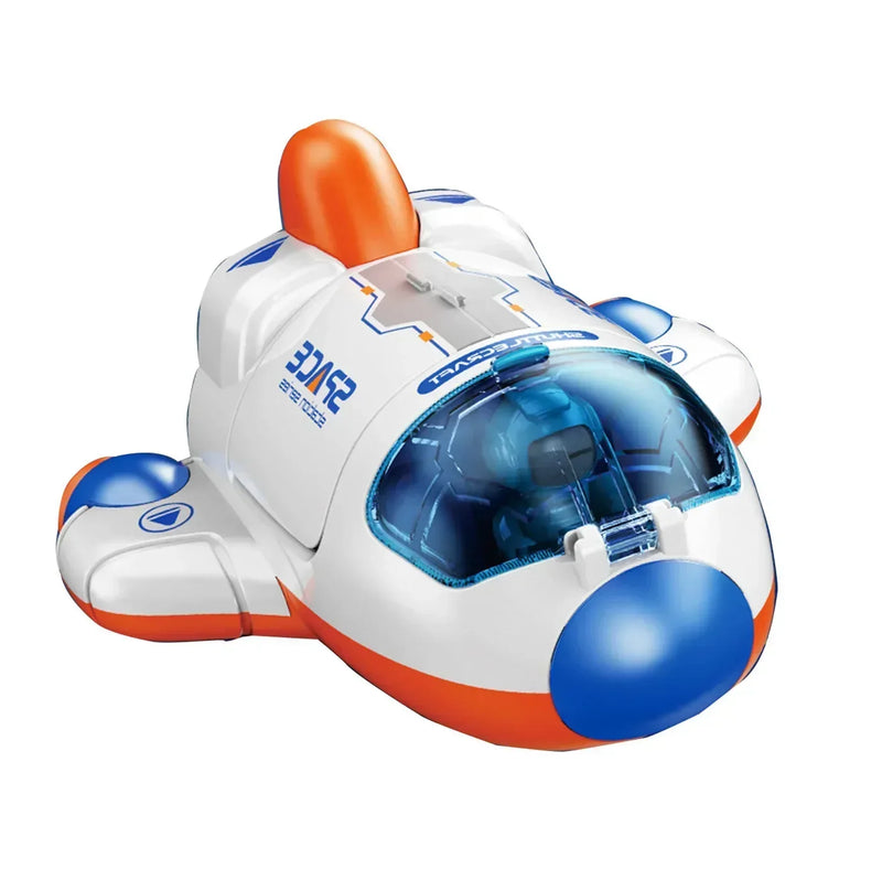 Carro de brinquedo espacial quebra-cabeça infantil