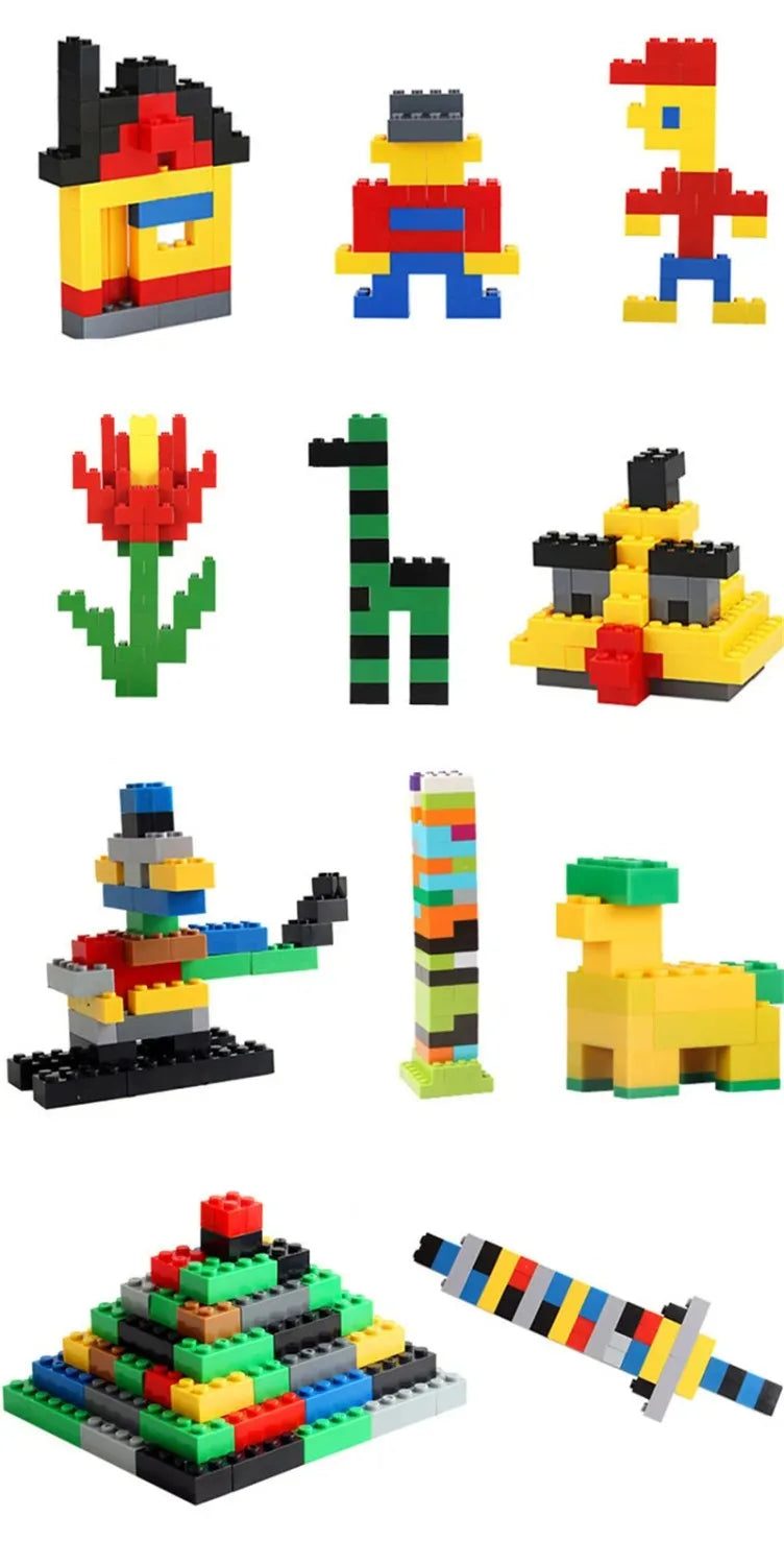 1000 blocos de construção criativos DIY