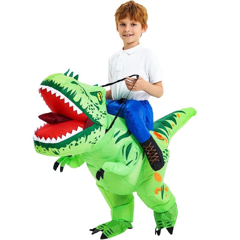 Fantasia inflável infantil de dinossauro, anime Purim, Halloween