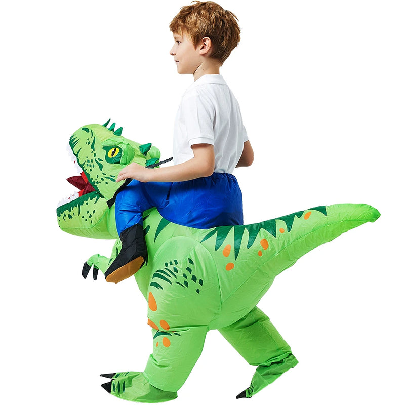 Fantasia inflável infantil de dinossauro, anime Purim, Halloween