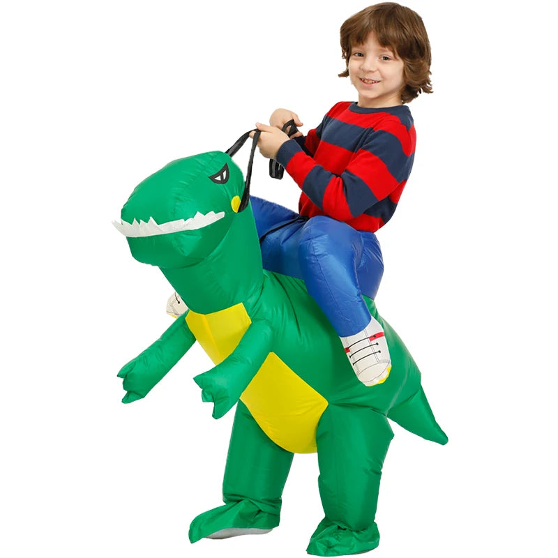 Fantasia inflável infantil de dinossauro, anime Purim, Halloween