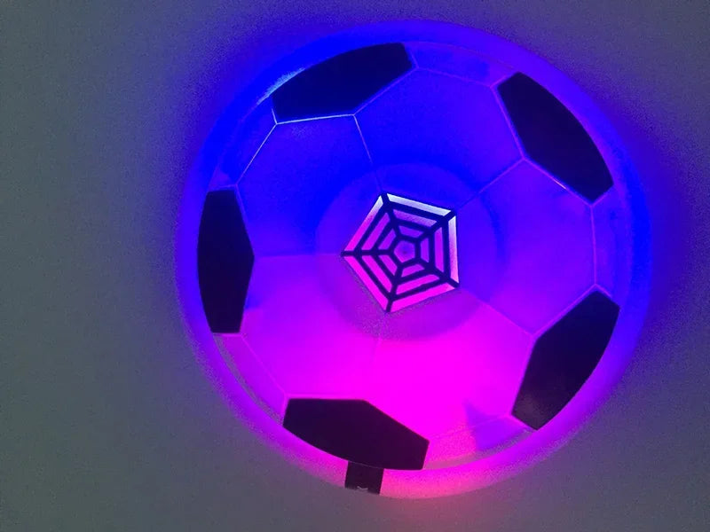 Bola de futebol flutuante elétrica