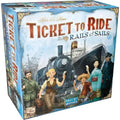 Ticket to Ride Rails & Sails Jogo de tabuleiro Inglês Família Multijogador