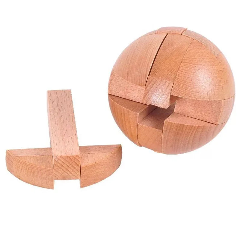 Quebra-cabeça de QI, brinquedo educacional para crianças, jogo de quebra-cabeça 3D