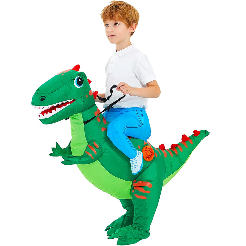 Fantasia inflável infantil de dinossauro, anime Purim, Halloween