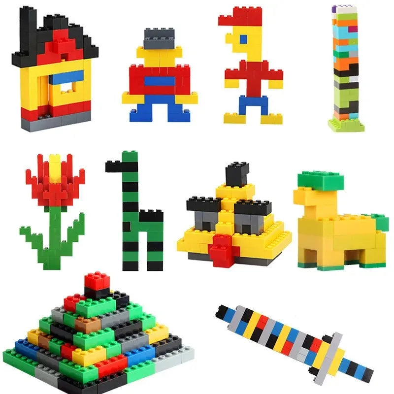 1000 blocos de construção criativos DIY