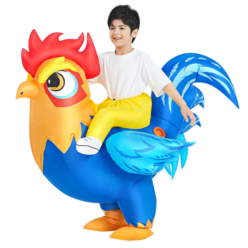 Fantasia inflável infantil de dinossauro, anime Purim, Halloween