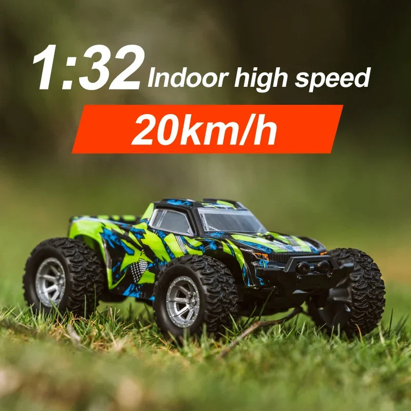 1:32 Carro de Controle Remoto 20Km/h Off-Road Alta Velocidade