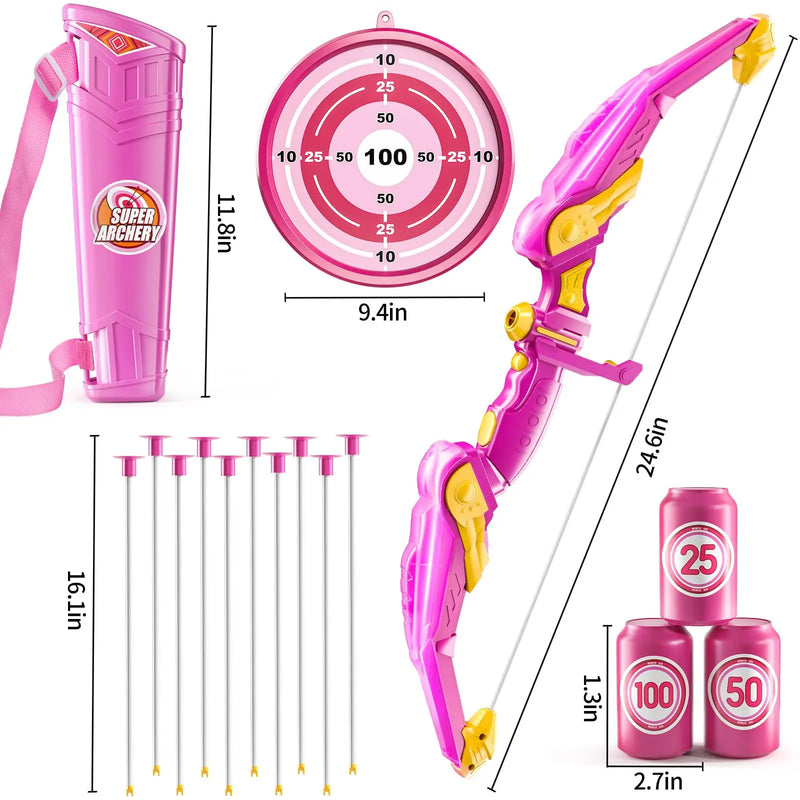 Conjunto de arco e flecha infantil