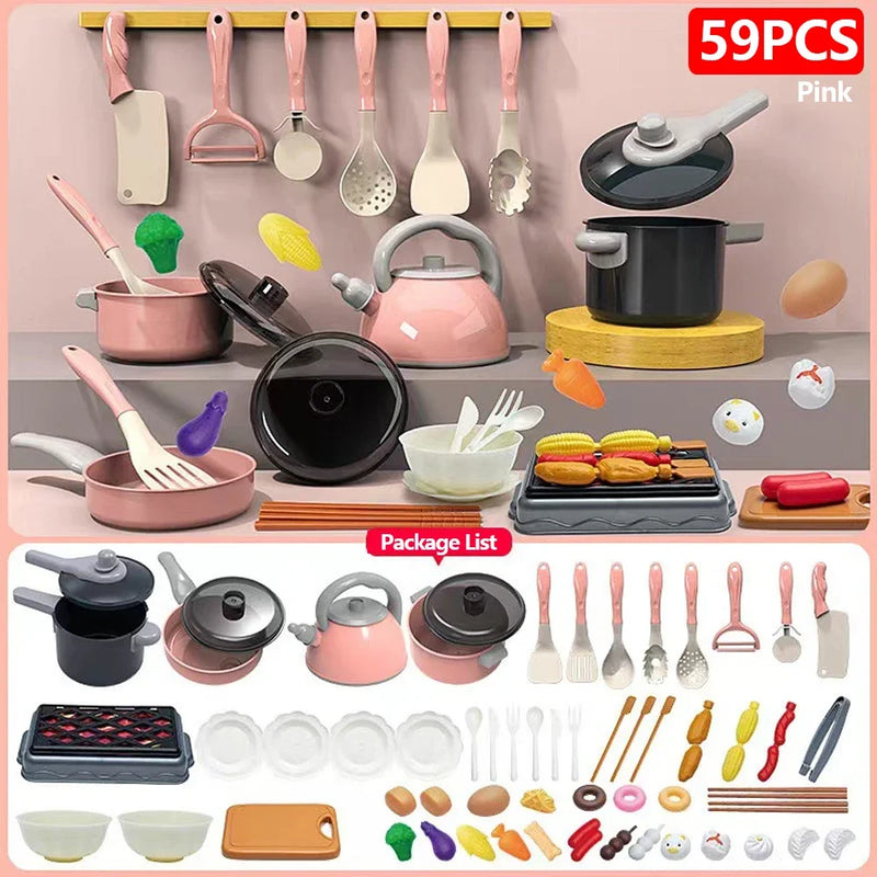 Conjunto de brinquedos de cozinha