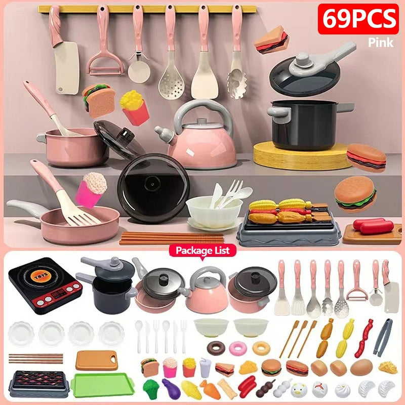 Conjunto de brinquedos de cozinha