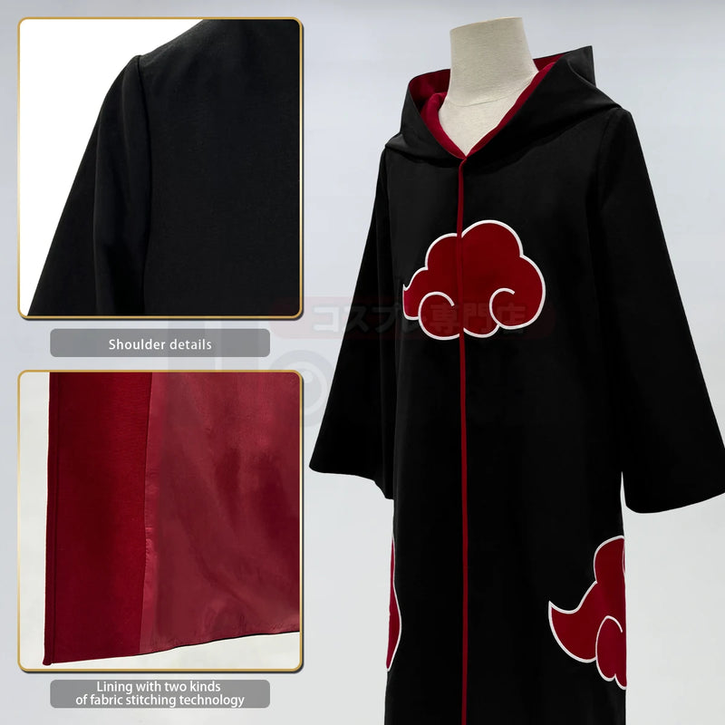 Fantasia de cosplay de anime Uchiha Itachi Uchiha Sasuke