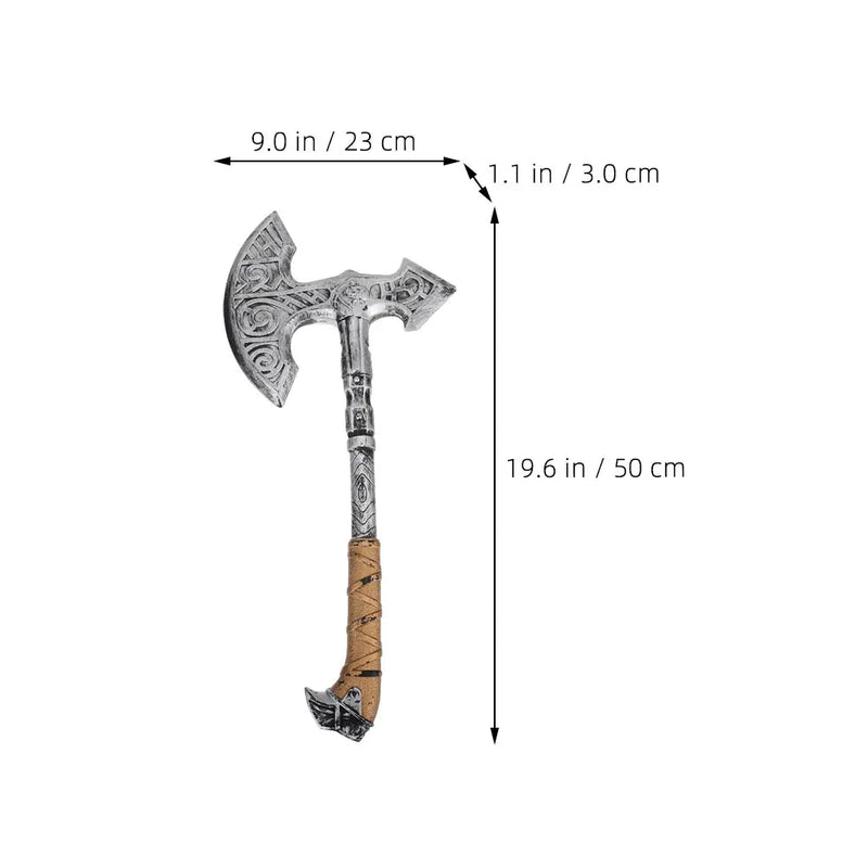 1 peça de machado falso de Halloween, adereços