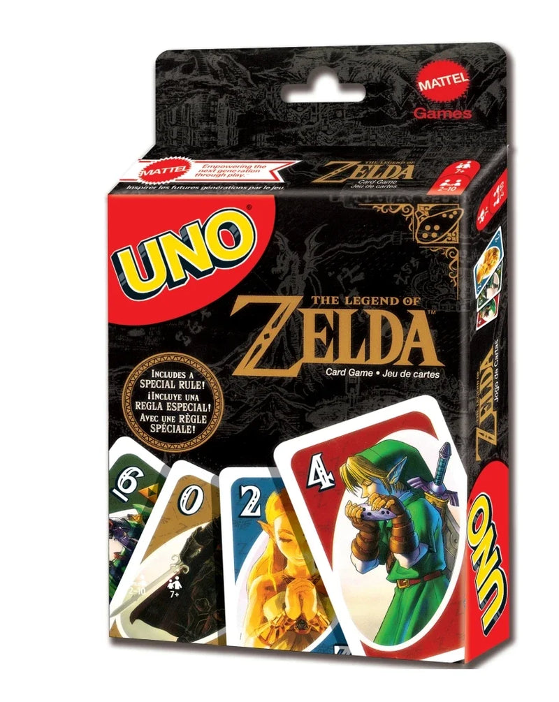 Jogo de cartas UNO The Legend of Zelda da Mattel