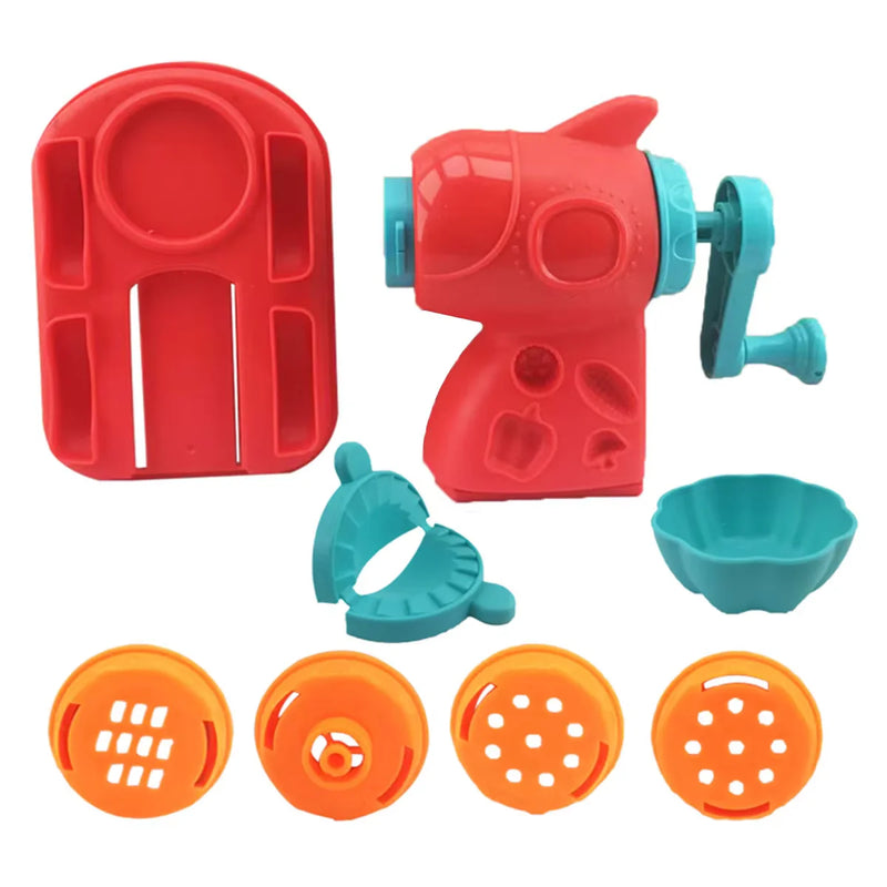 Brinquedo de argila colorida 3D para crianças