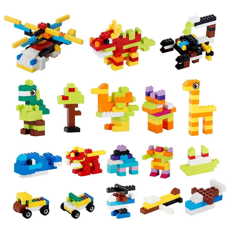 1000 blocos de construção criativos DIY