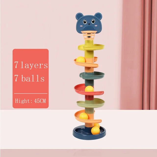 Brinquedo Montessori para Bebês Bola Rolante