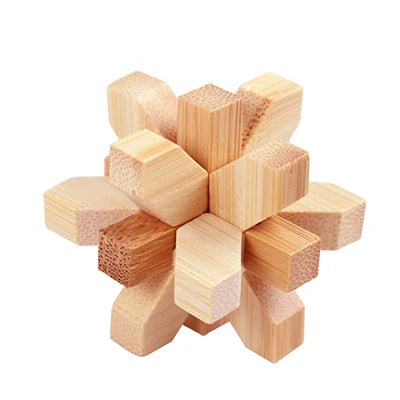 Quebra-cabeça de QI, brinquedo educacional para crianças, jogo de quebra-cabeça 3D