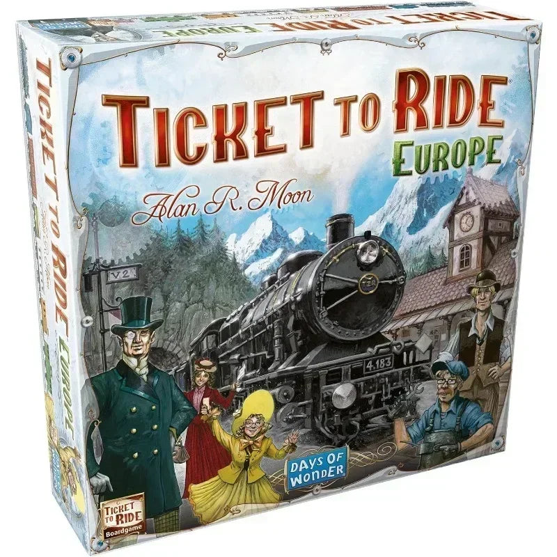 Ticket to Ride Rails & Sails Jogo de tabuleiro Inglês Família Multijogador