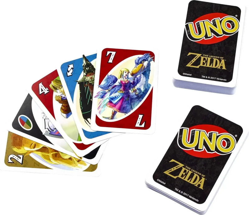 Jogo de cartas UNO The Legend of Zelda da Mattel