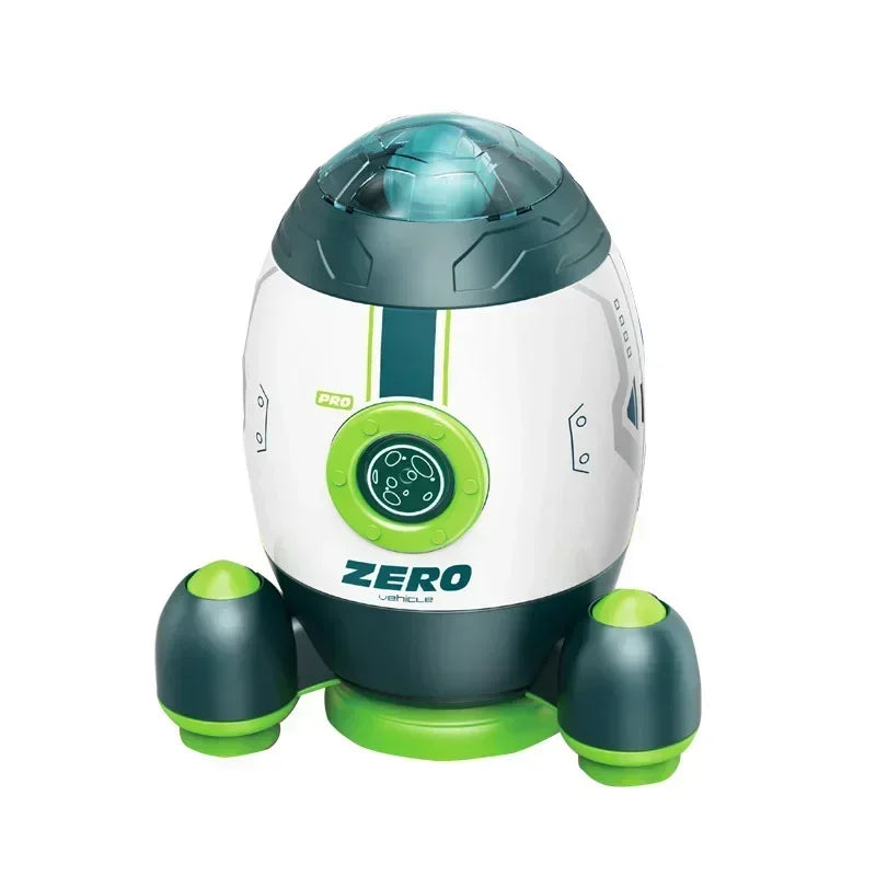 Carro de brinquedo espacial quebra-cabeça infantil