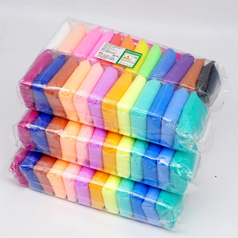 Argila de modelagem de polímero super leve de 36 cores