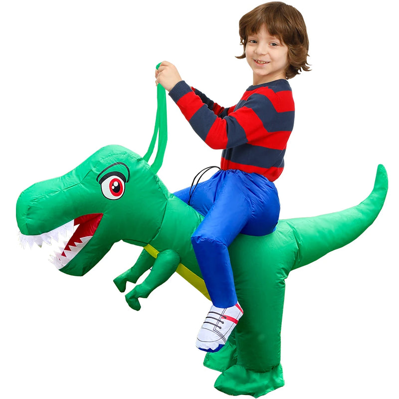 Fantasia inflável infantil de dinossauro, anime Purim, Halloween